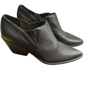 Lucky Brand Black Ankle Booties